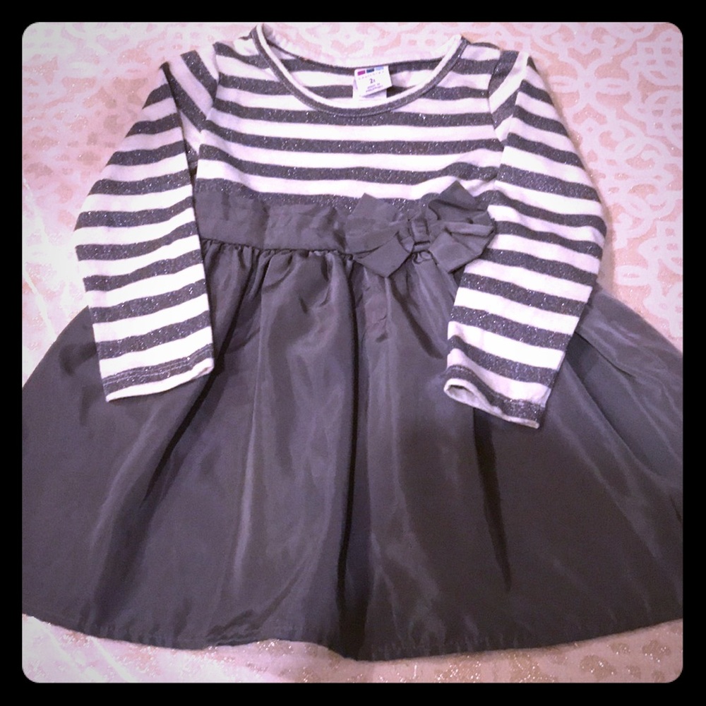 Grey/White HealthTex Dress